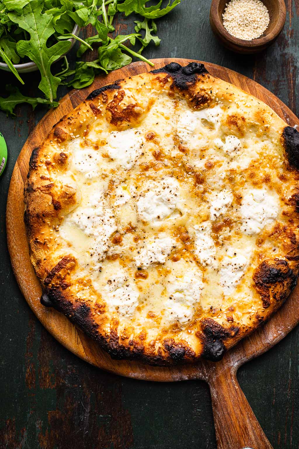 Grilled Pizza Bianca