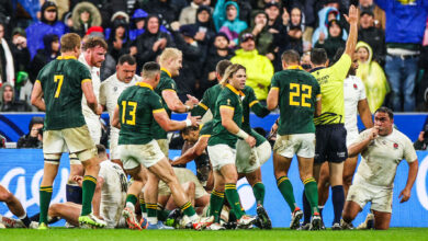 Rugby World Cup: England 15 - 16 South Africa
