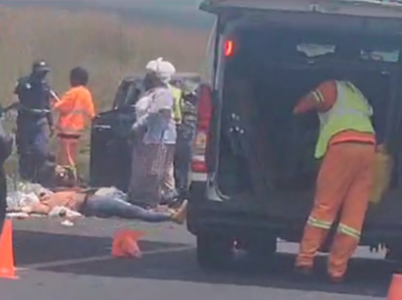 6 injured after vehicle rolls on N4