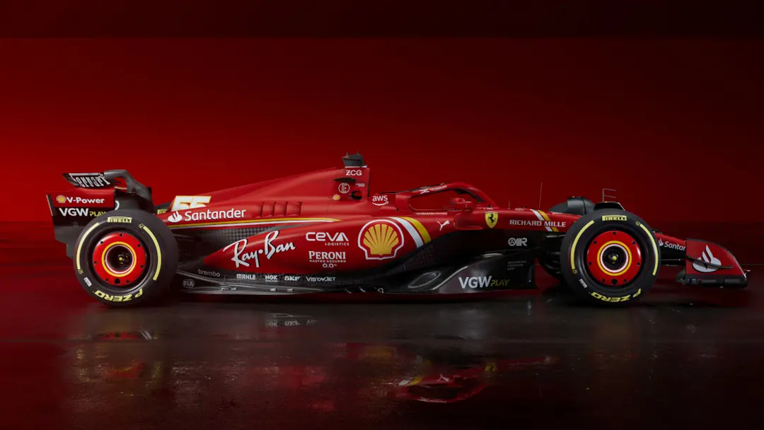 Ferrari's new F1 car