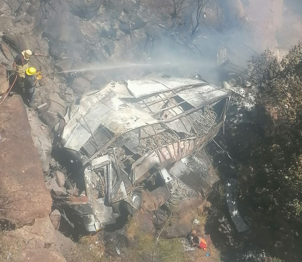 At least 45 people dead in bus accident on R518 near Mokopane