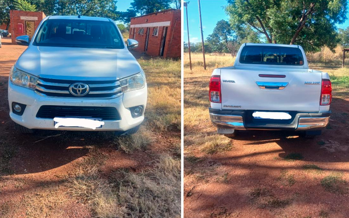 Toyota Hilux stolen in Umlazi, KZN recovered in Limpopo