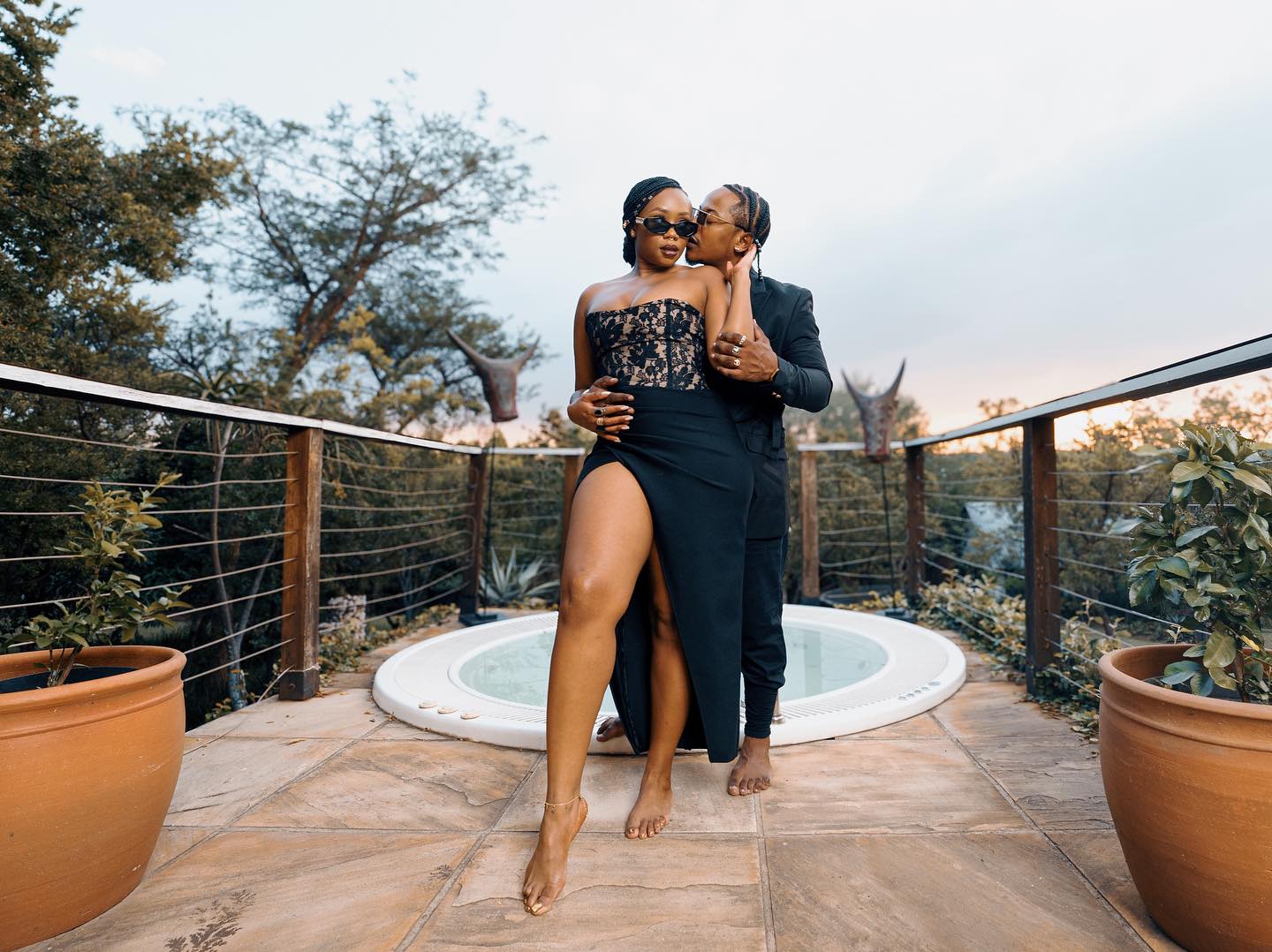 Bontle Modiselle's touching birthday note to her husband, Priddy Ugly