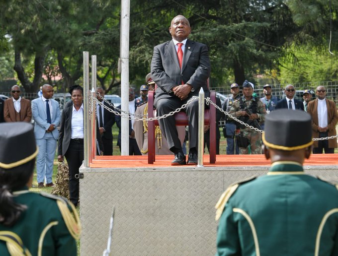 President Ramaphosa leads Freedom Day celebrations at Union Buildings