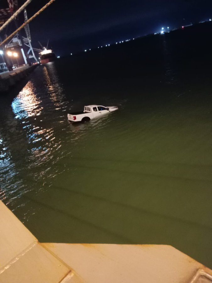 Woman drowns while driving Ford Ranger onto a ship in Gqeberha harbour
