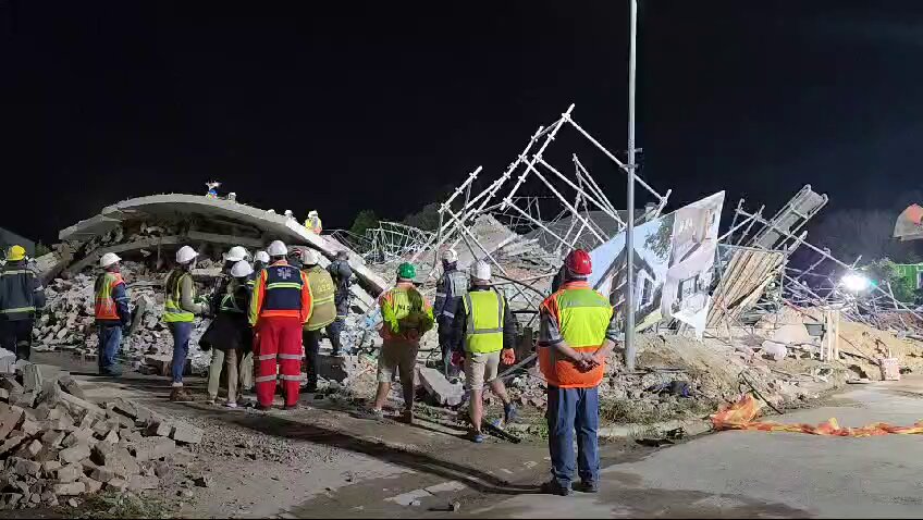 Rescuers make inroads overnight in George building collapse rescues